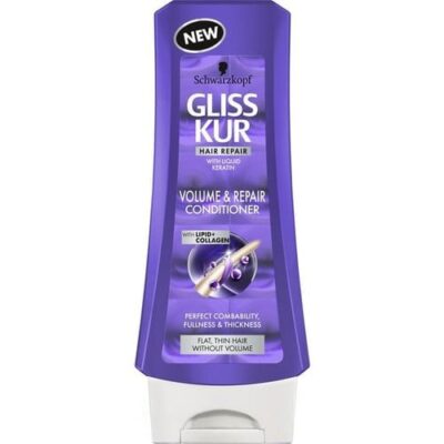 Schwarzkopf Gliss Volume and Repair Hair Conditioner 250ml