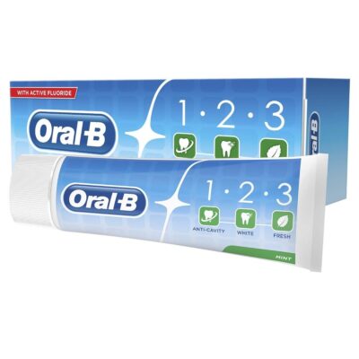 Oral-B Toothpaste 1-2-3 Mint 100ml