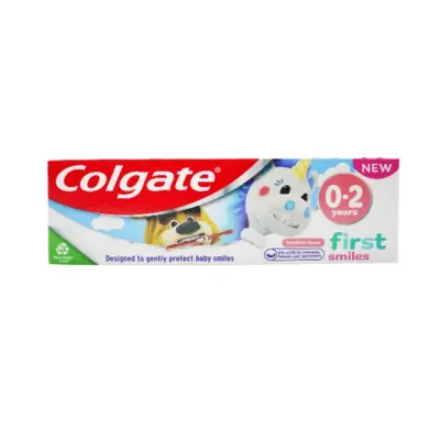 Colgate First Smiles Toothpaste 0-2 Years 50ml - Strawberry Flavor