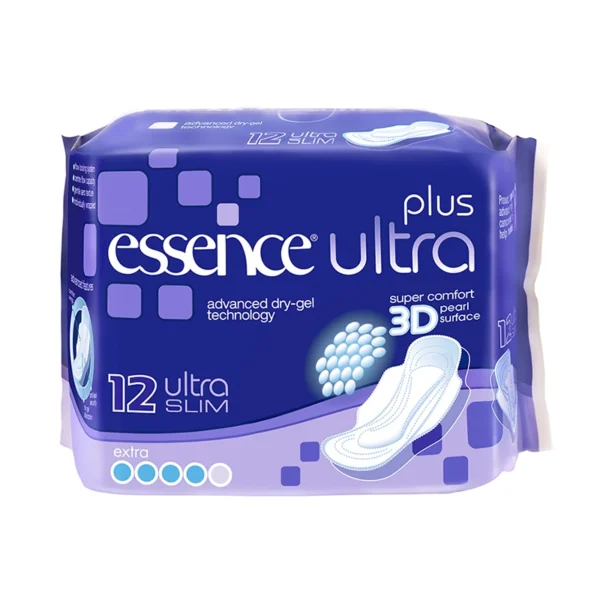 Essence Plus Ultra Slim Extra Sanitary Pads - 12 Pads