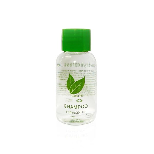 Green Tea Shampoo 30ml | Travel-Size Hotel Shampoo