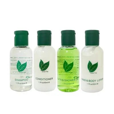 Green Tea Guest Toiletries Set 50ml | 40 Sets | 160 Items
