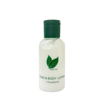 Green Tea Hand & Body Lotion 50ml | Bulk Moisturiser for Hygiene Kits