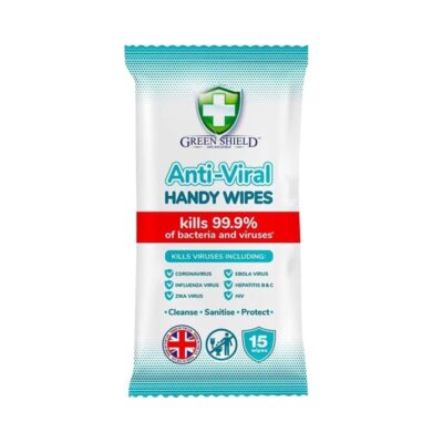 GreenShield Anti-Viral Handy Wipes