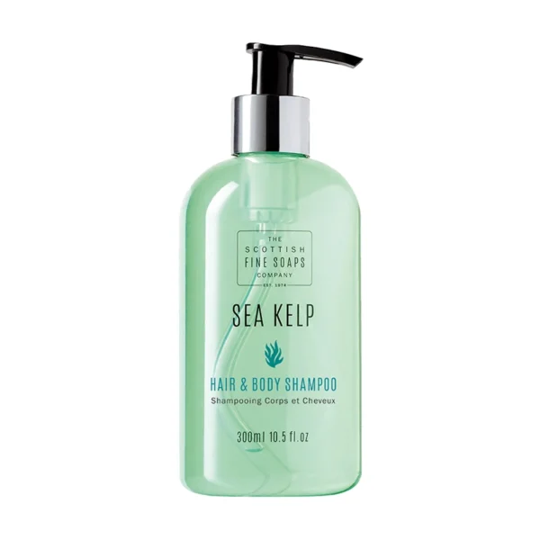 Sea Kelp Hair & Body Shampoo 300ml Pump Bottle