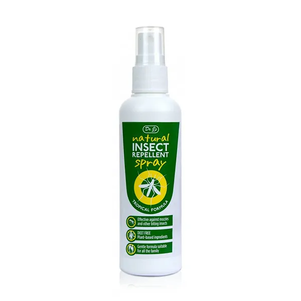 Dr J’s Natural Insect Repellent Spray 100 ml – DEET-Free Tropical Formula