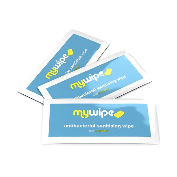 Antibacterial Hand Wipe Sachet with STERiZAR®