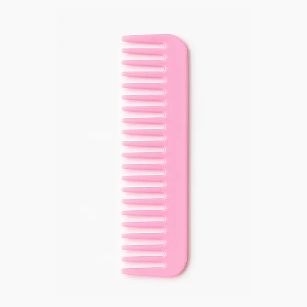 Wide Tooth Comb Pink – Travel Comb for Ladies & Charity Toiletry Packs