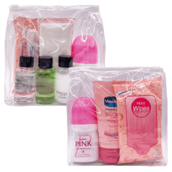 Female Toiletry Hygiene Kit
