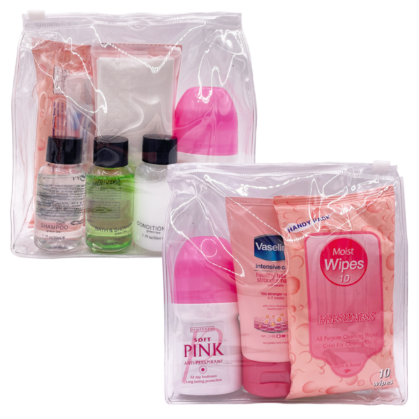 Female Toiletry Hygiene Kit