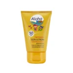 Aloha Kids Sun Protection Sun Lotion SPF 50 - 50ml Travel Size, High Protection - Image 2