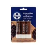 Curalene Moisturising Lip Balm Cocoa Butter with Vitamin E (3 x 4.8g) - Image 2