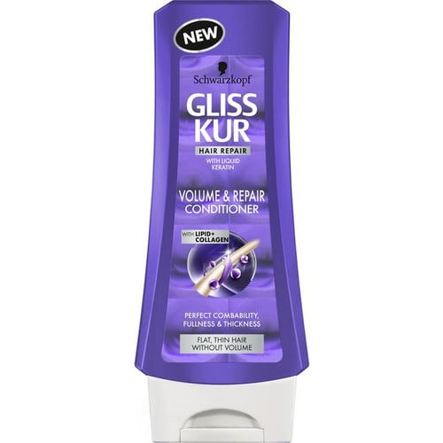 wp-image-toiletryexpress-60.jpg Schwarzkopf Gliss Volume and Repair Hair Conditioner 250ml - Image 1