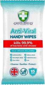 GreenShield Anti-Viral Handy Wipes - Image 2