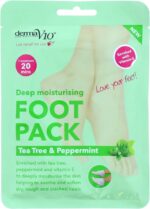 Derma V10 Deep Moisturising Foot Pack Tea Tree & Peppermint - Image 3