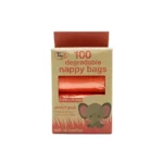 Tidyz Degradable Nappy Bags Pocket – 100 Pack