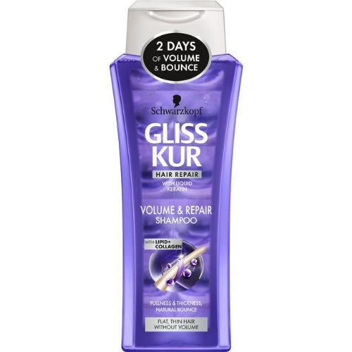 wp-image-toiletryexpress-59.jpg Schwarzkopf Gliss Volume and Repair Hair Shampoo 250ml - Image 1