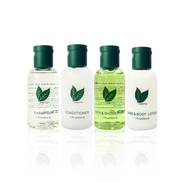 Green Tea Guest Toiletries Set 50ml | 40 Sets | 160 Items